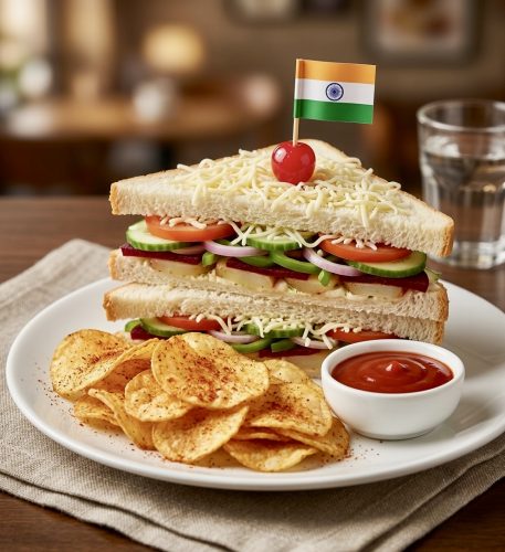 Veg Cheese Sandwich